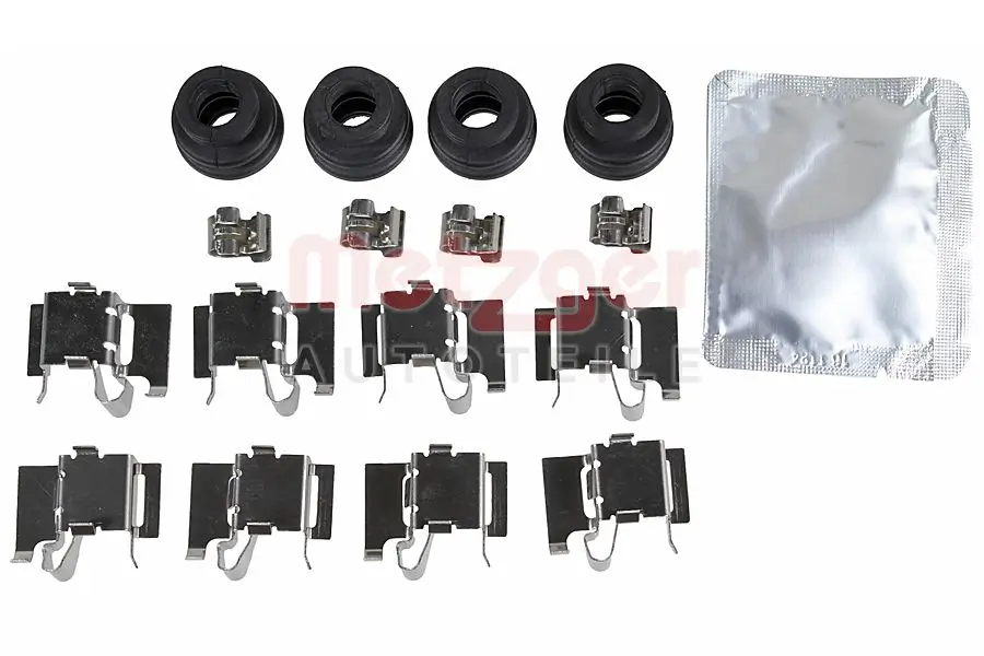 Zubehörsatz, Scheibenbremsbelag Hinterachse METZGER AUTOTEILE 109-0084