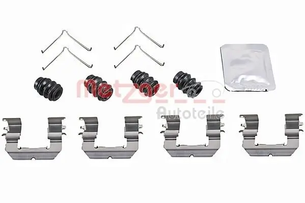 Zubehörsatz, Scheibenbremsbelag Vorderachse METZGER AUTOTEILE 109-0089