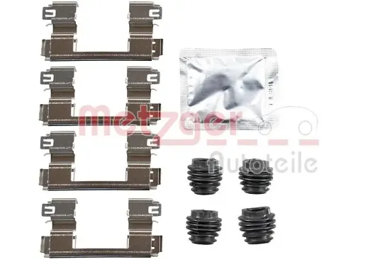 Zubehörsatz, Scheibenbremsbelag Vorderachse METZGER 109-0147 Bild Zubehörsatz, Scheibenbremsbelag Vorderachse METZGER 109-0147