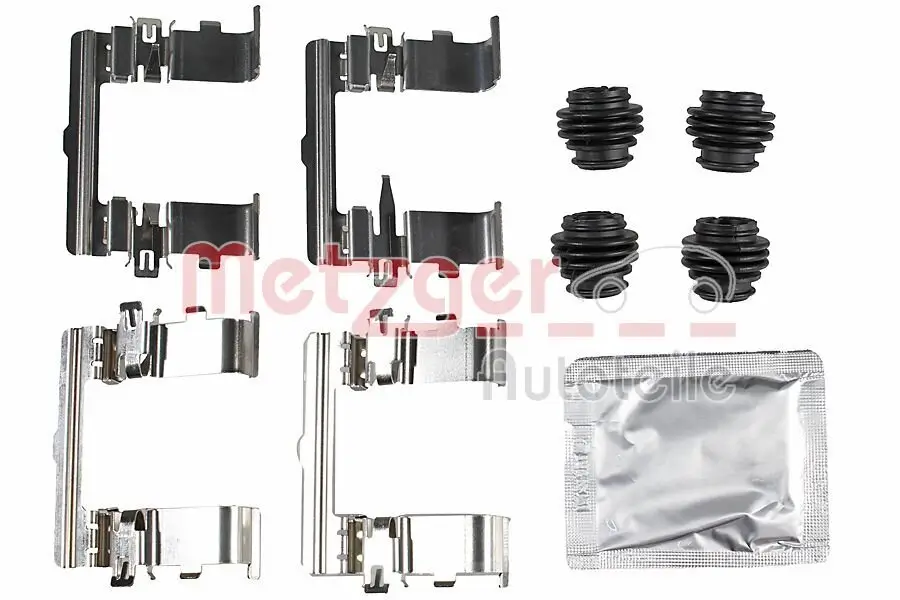 Zubehörsatz, Scheibenbremsbelag Vorderachse METZGER AUTOTEILE 109-0177