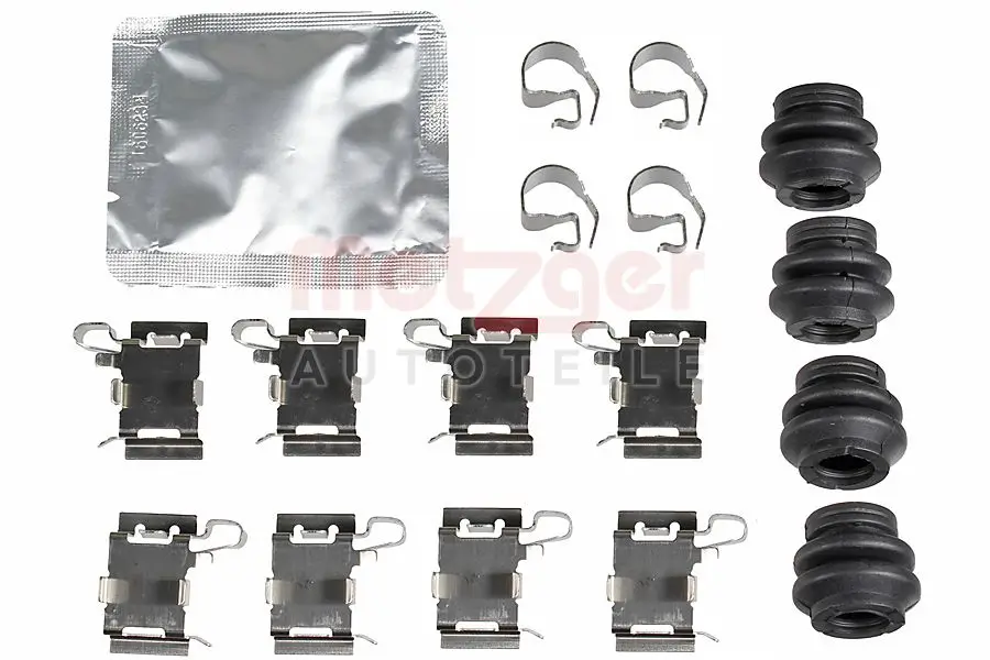 Zubehörsatz, Scheibenbremsbelag METZGER AUTOTEILE 109-0183