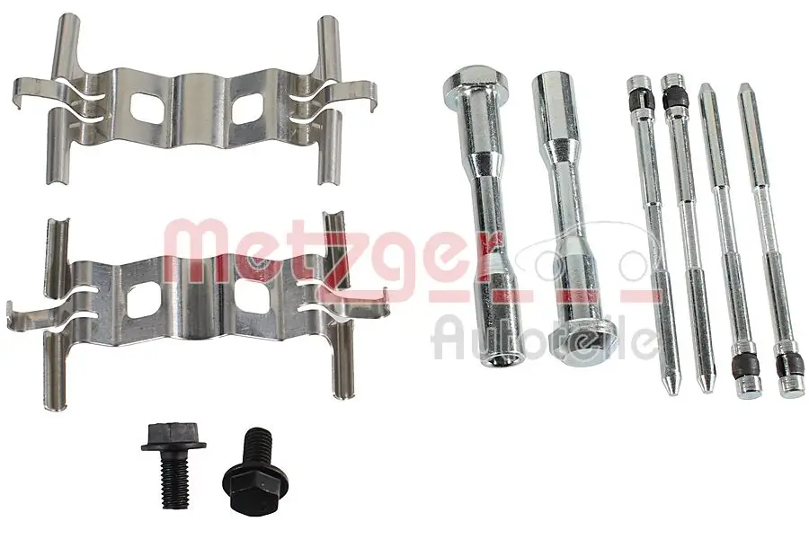 Zubehörsatz, Scheibenbremsbelag Vorderachse METZGER AUTOTEILE 109-0190