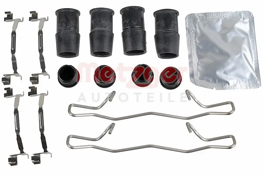 Zubehörsatz, Scheibenbremsbelag Hinterachse METZGER AUTOTEILE 109-0197