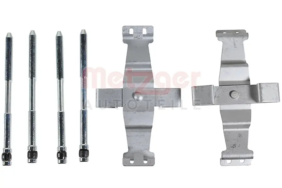 Zubehörsatz, Scheibenbremsbelag Vorderachse METZGER AUTOTEILE 109-0203