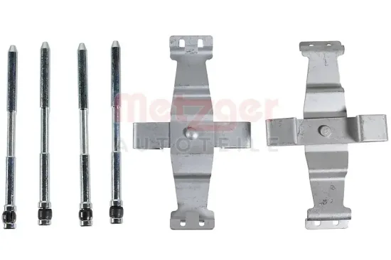 Zubehörsatz, Scheibenbremsbelag Vorderachse METZGER AUTOTEILE 109-0203 Bild Zubehörsatz, Scheibenbremsbelag Vorderachse METZGER AUTOTEILE 109-0203