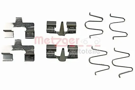 Zubehörsatz, Scheibenbremsbelag Hinterachse METZGER AUTOTEILE 109-1207 Bild Zubehörsatz, Scheibenbremsbelag Hinterachse METZGER AUTOTEILE 109-1207