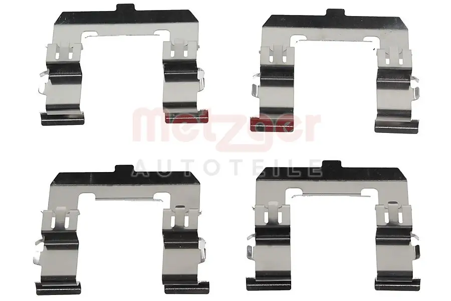 Zubehörsatz, Scheibenbremsbelag Vorderachse METZGER AUTOTEILE 109-1715