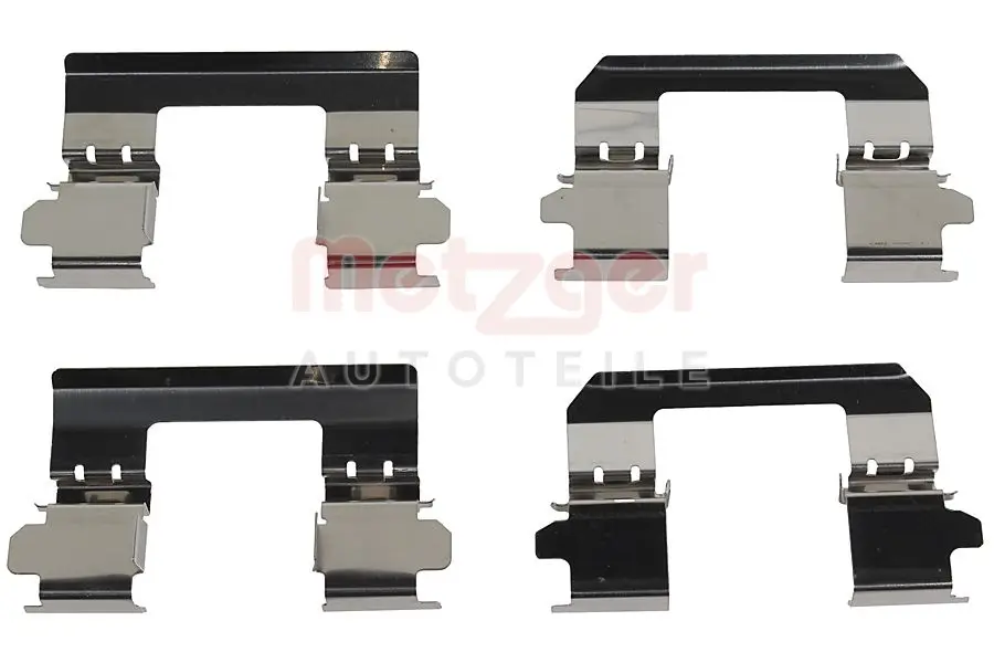 Zubehörsatz, Scheibenbremsbelag Vorderachse METZGER AUTOTEILE 109-1736