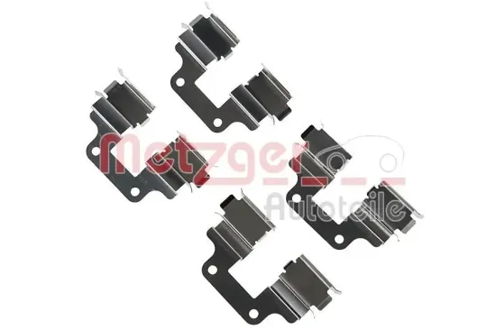 Zubehörsatz, Scheibenbremsbelag Hinterachse METZGER AUTOTEILE 109-1739 Bild Zubehörsatz, Scheibenbremsbelag Hinterachse METZGER AUTOTEILE 109-1739