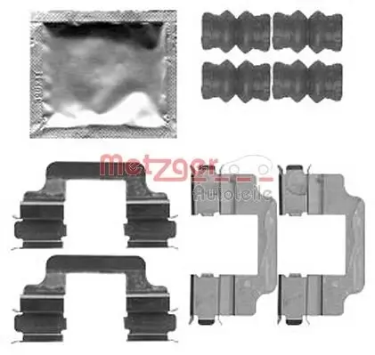Zubehörsatz, Scheibenbremsbelag METZGER 109-1806 Bild Zubehörsatz, Scheibenbremsbelag METZGER 109-1806