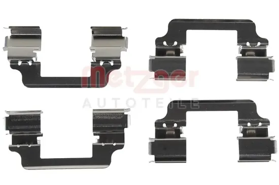 Zubehörsatz, Scheibenbremsbelag Hinterachse METZGER AUTOTEILE 109-1864 Bild Zubehörsatz, Scheibenbremsbelag Hinterachse METZGER AUTOTEILE 109-1864