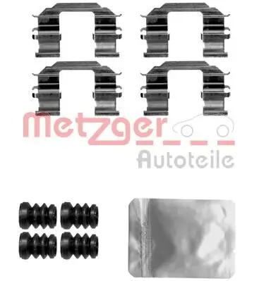 Zubehörsatz, Scheibenbremsbelag METZGER 109-1870 Bild Zubehörsatz, Scheibenbremsbelag METZGER 109-1870