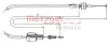 Gaszug METZGER AUTOTEILE 11.1247