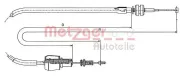 Gaszug METZGER AUTOTEILE 11.1247
