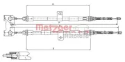 Seilzug, Feststellbremse METZGER 11.5445