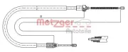 Seilzug, Feststellbremse hinten rechts METZGER 11.6583