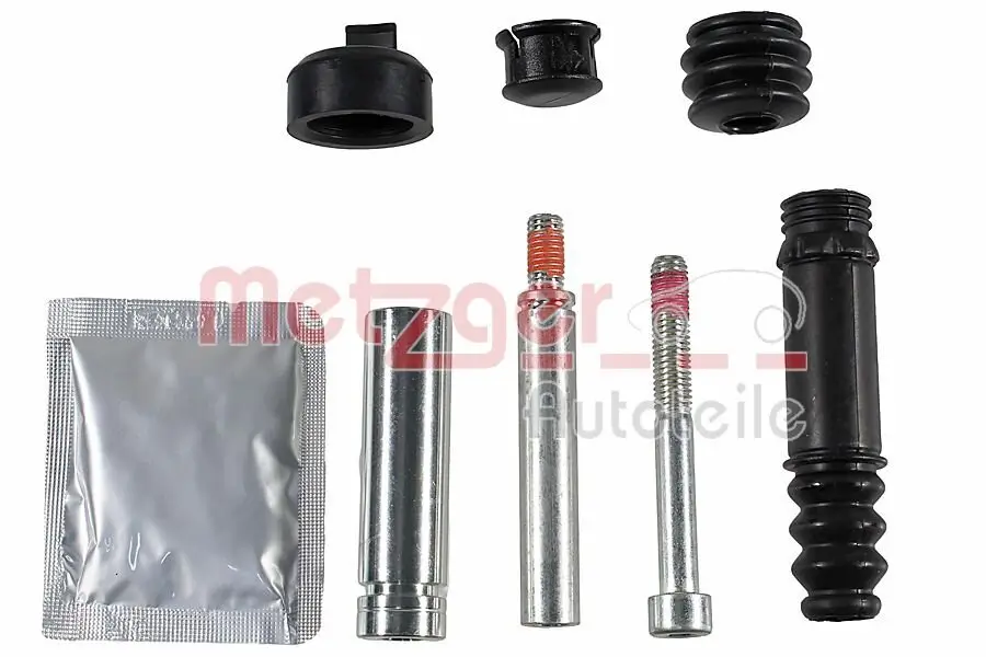 Führungshülsensatz, Bremssattel Hinterachse Vorderachse METZGER AUTOTEILE 113-0049X