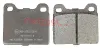 Bremsbelagsatz, Scheibenbremse METZGER AUTOTEILE 1170003 Bild Bremsbelagsatz, Scheibenbremse METZGER AUTOTEILE 1170003