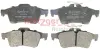 Bremsbelagsatz, Scheibenbremse Hinterachse METZGER AUTOTEILE 1170006 Bild Bremsbelagsatz, Scheibenbremse Hinterachse METZGER AUTOTEILE 1170006