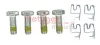 Bremsbelagsatz, Scheibenbremse METZGER AUTOTEILE 1170015 Bild Bremsbelagsatz, Scheibenbremse METZGER AUTOTEILE 1170015