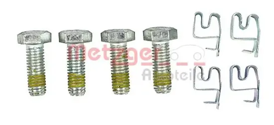 Bremsbelagsatz, Scheibenbremse METZGER AUTOTEILE 1170015 Bild Bremsbelagsatz, Scheibenbremse METZGER AUTOTEILE 1170015