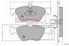 Bremsbelagsatz, Scheibenbremse METZGER 1170065 Bild Bremsbelagsatz, Scheibenbremse METZGER 1170065