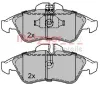 Bremsbelagsatz, Scheibenbremse METZGER 1170071 Bild Bremsbelagsatz, Scheibenbremse METZGER 1170071