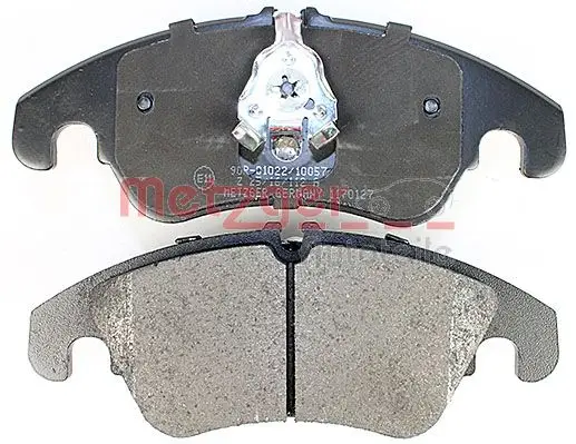 Bremsbelagsatz, Scheibenbremse Vorderachse METZGER AUTOTEILE 1170127 Bild Bremsbelagsatz, Scheibenbremse Vorderachse METZGER AUTOTEILE 1170127