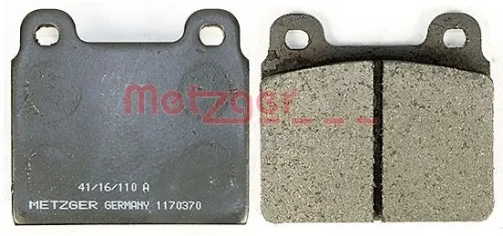 Bremsbelagsatz, Scheibenbremse METZGER 1170370 Bild Bremsbelagsatz, Scheibenbremse METZGER 1170370