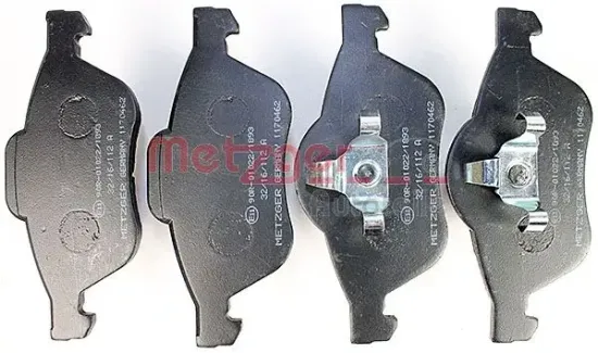 Bremsbelagsatz, Scheibenbremse Vorderachse METZGER AUTOTEILE 1170462 Bild Bremsbelagsatz, Scheibenbremse Vorderachse METZGER AUTOTEILE 1170462