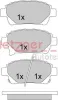 Bremsbelagsatz, Scheibenbremse METZGER 1170586 Bild Bremsbelagsatz, Scheibenbremse METZGER 1170586