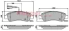 Bremsbelagsatz, Scheibenbremse Hinterachse METZGER 1170899 Bild Bremsbelagsatz, Scheibenbremse Hinterachse METZGER 1170899