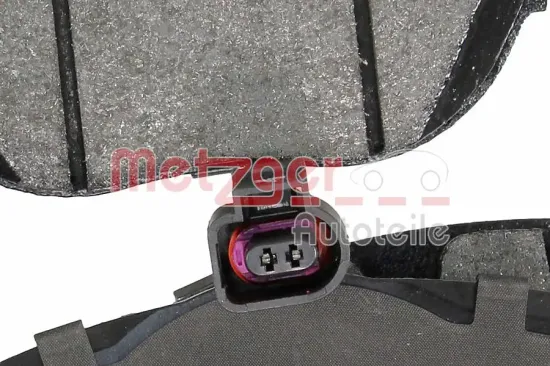 Bremsbelagsatz, Scheibenbremse Vorderachse METZGER AUTOTEILE 1170961 Bild Bremsbelagsatz, Scheibenbremse Vorderachse METZGER AUTOTEILE 1170961