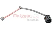 Warnkontakt, Bremsbelagverschleiß Hinterachse METZGER 1190336