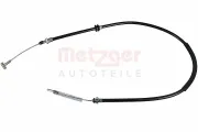 Seilzug, Feststellbremse hinten links hinten rechts METZGER AUTOTEILE 12.3720