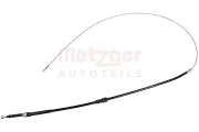 Seilzug, Feststellbremse hinten links hinten rechts METZGER AUTOTEILE 17.9023