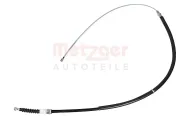 Seilzug, Feststellbremse hinten links hinten rechts METZGER AUTOTEILE 17.9026
