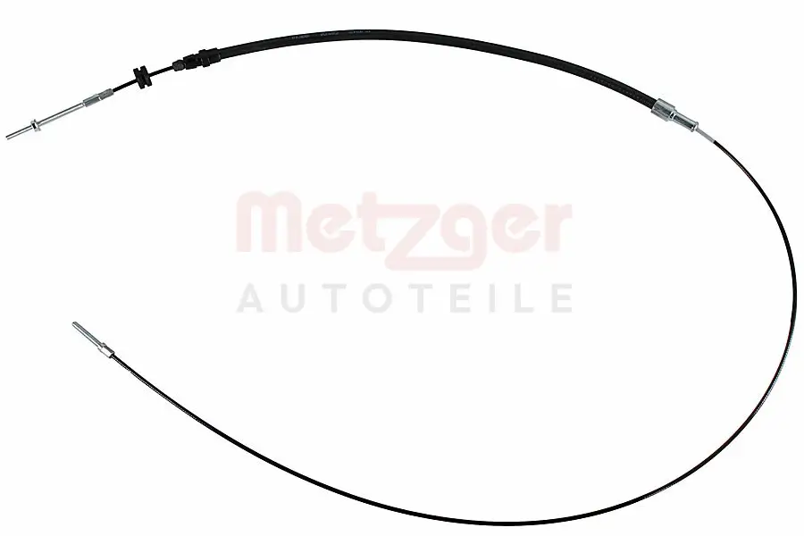 Seilzug, Feststellbremse vorne METZGER AUTOTEILE 17.9047