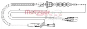 Seilzug, Kupplungsbetätigung METZGER 18.6020