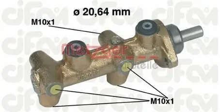 Hauptbremszylinder METZGER 202-040 Bild Hauptbremszylinder METZGER 202-040