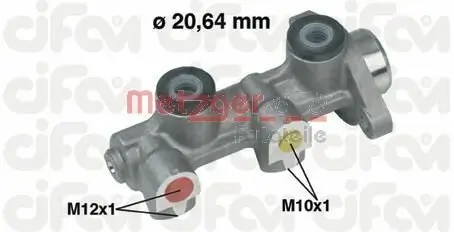 Hauptbremszylinder METZGER 202-190 Bild Hauptbremszylinder METZGER 202-190