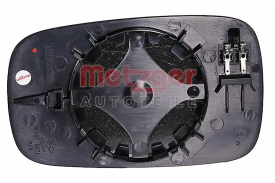 Spiegelglas, Außenspiegel links rechts METZGER AUTOTEILE 2060055 Bild Spiegelglas, Außenspiegel links rechts METZGER AUTOTEILE 2060055