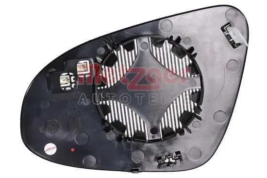 Spiegelglas, Außenspiegel rechts METZGER AUTOTEILE 2060070 Bild Spiegelglas, Außenspiegel rechts METZGER AUTOTEILE 2060070