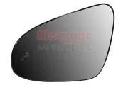 Spiegelglas, Außenspiegel links METZGER AUTOTEILE 2060071