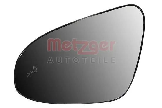 Spiegelglas, Außenspiegel links METZGER AUTOTEILE 2060071 Bild Spiegelglas, Außenspiegel links METZGER AUTOTEILE 2060071