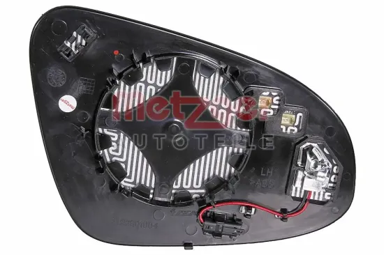 Spiegelglas, Außenspiegel links METZGER AUTOTEILE 2060071 Bild Spiegelglas, Außenspiegel links METZGER AUTOTEILE 2060071