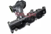 Saugrohrmodul METZGER AUTOTEILE 2100154