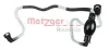 Kraftstoffleitung zwischen Förderpumpe und Kraftstofffilter vorne METZGER AUTOTEILE 2150030