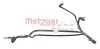 Kraftstoffleitung Motorraum METZGER AUTOTEILE 2150069