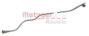 Kraftstoffleitung vom Motor zur Rücklaufleitung vorne METZGER AUTOTEILE 2150076
